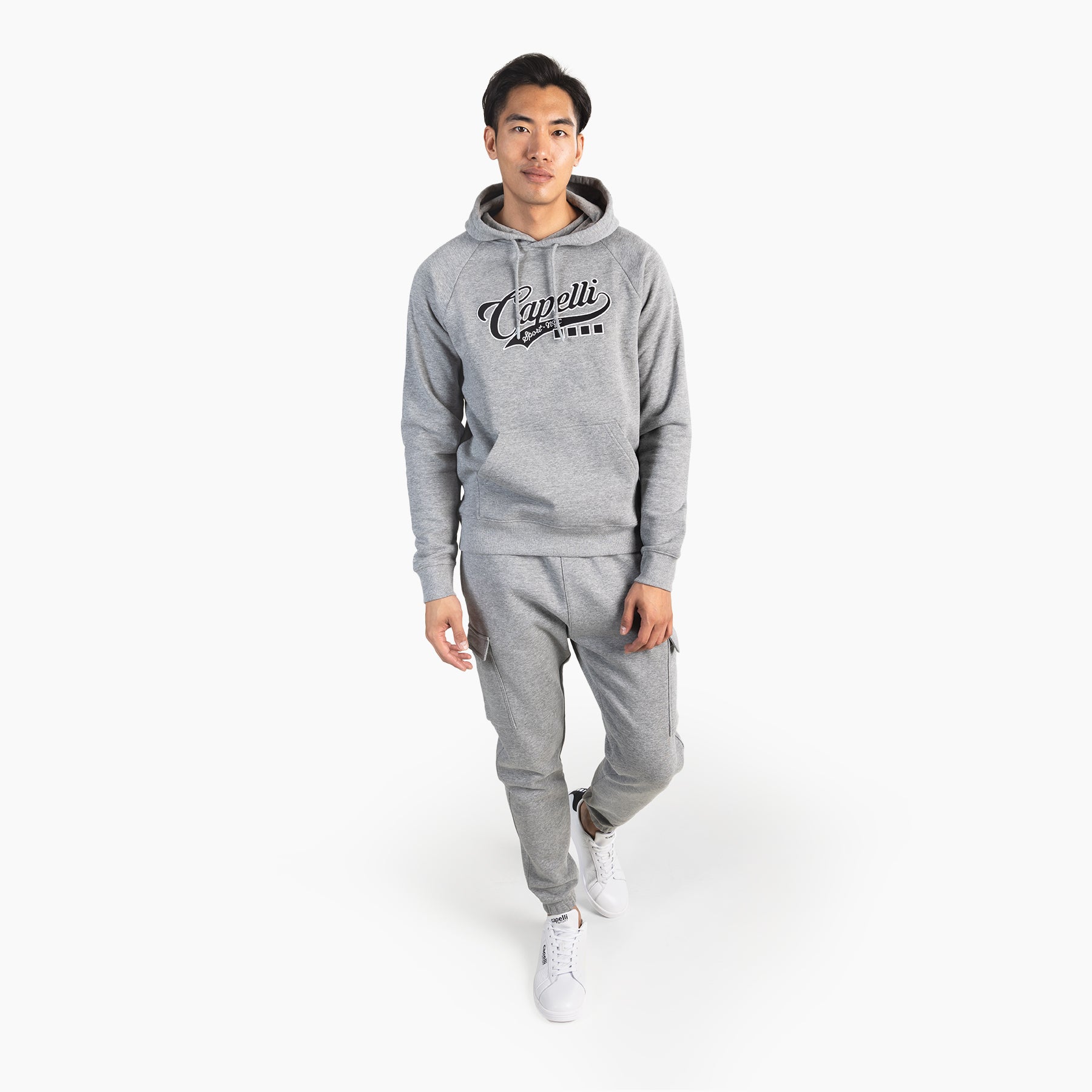 Men's Varsity Logo Pullover Hoodie Hoodie Capelli Sport