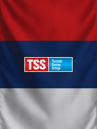 Tennis Federation of Serbia badge