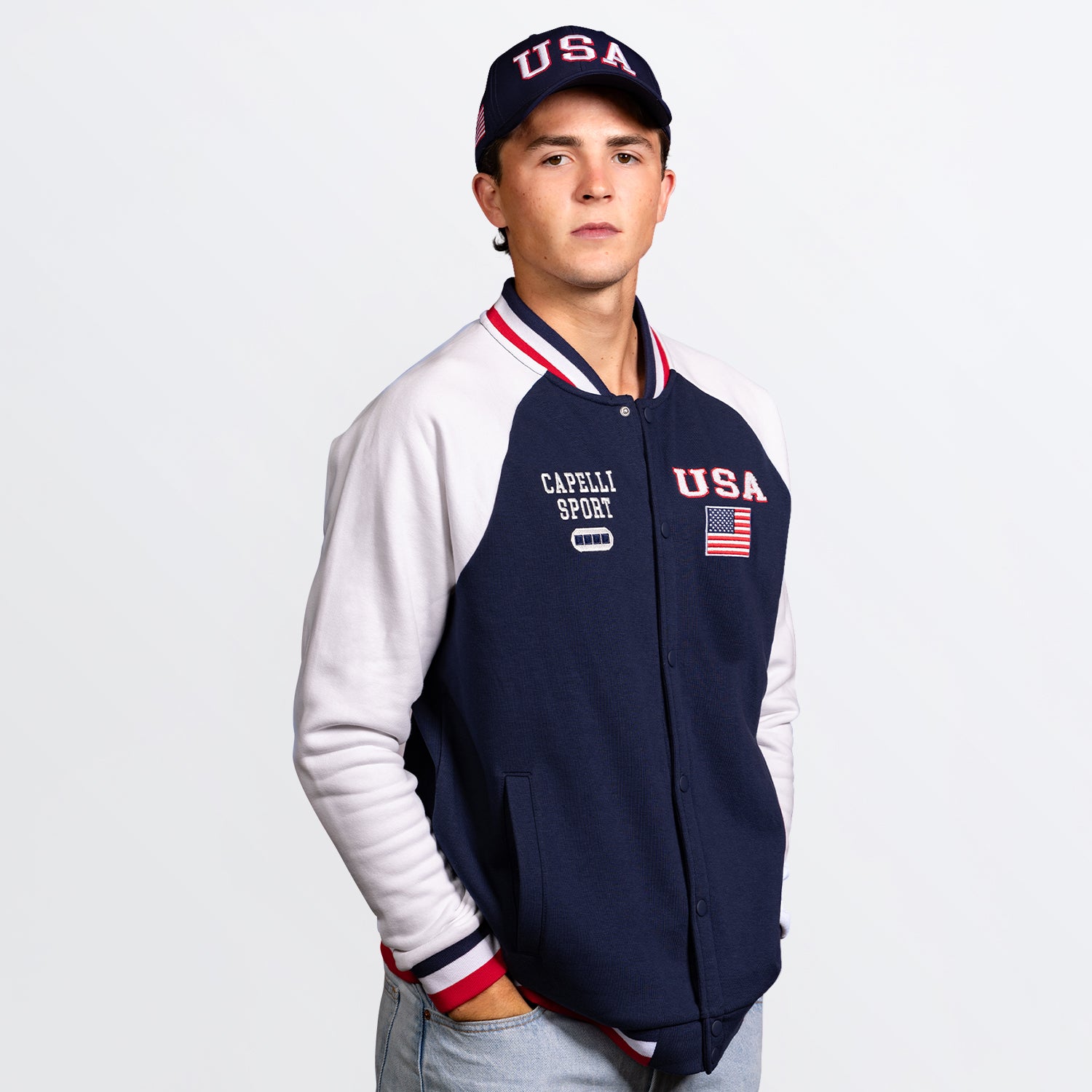 Capelli Sport USA Soccer Bomber Jacket Capelli Sport