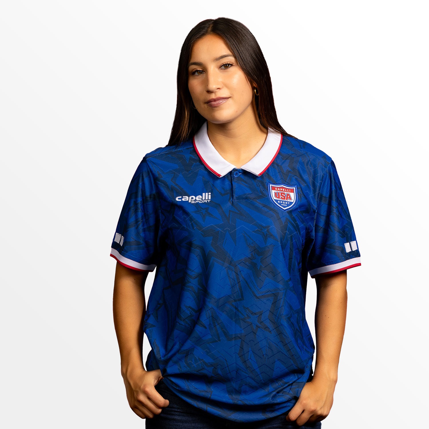 Capelli Sport USA Lifestyle Jersey - Blue Stars Capelli Sport
