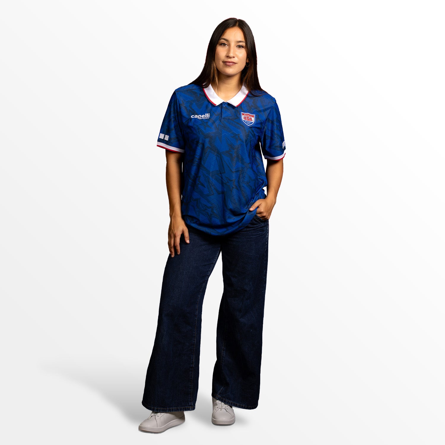 Capelli Sport USA Lifestyle Jersey - Blue Stars Capelli Sport