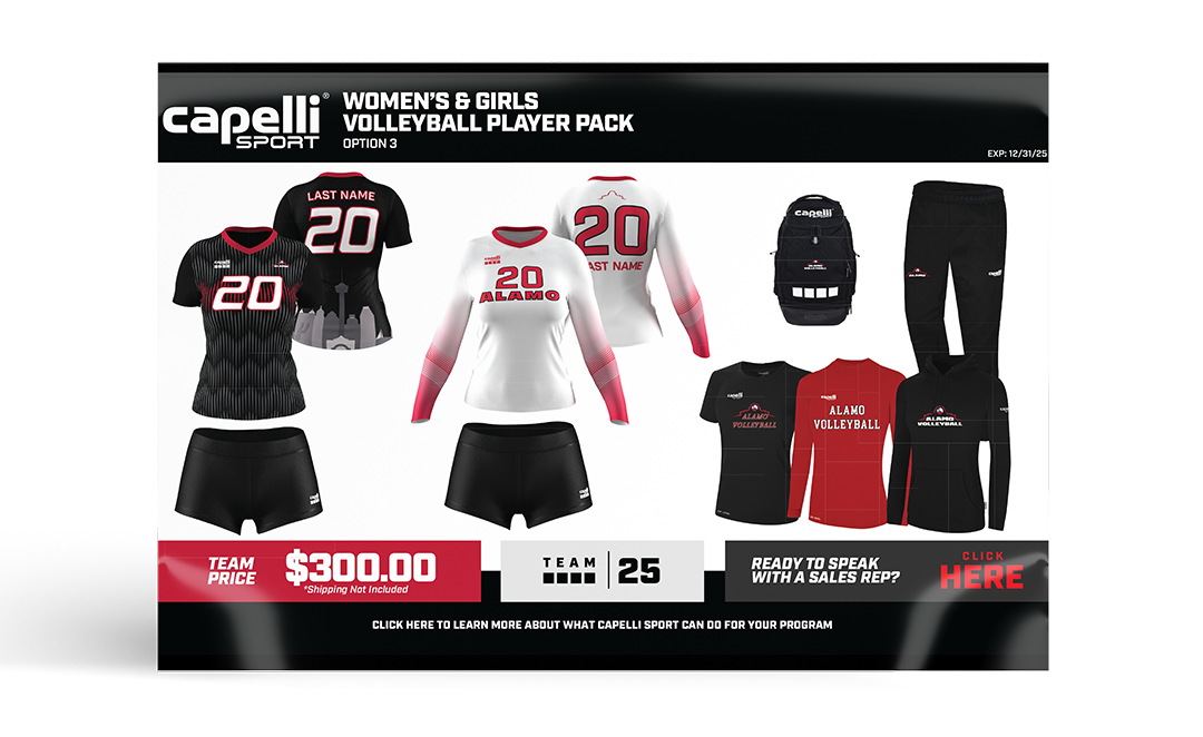 Capelli Sport Volleyball Women's & Girls Player Pack