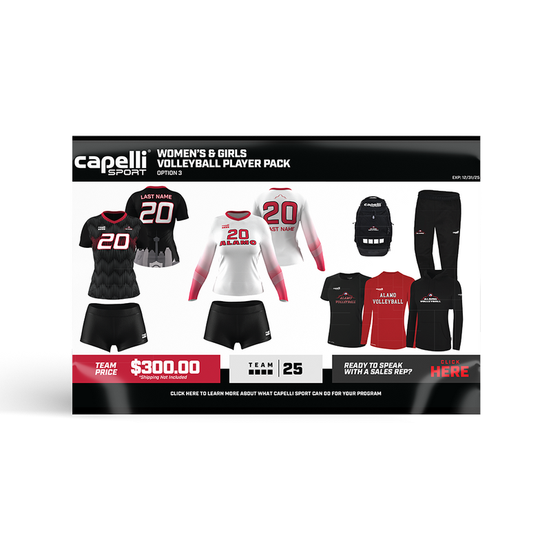 Capelli Sport Volleyball Women's & Girls Player Pack
