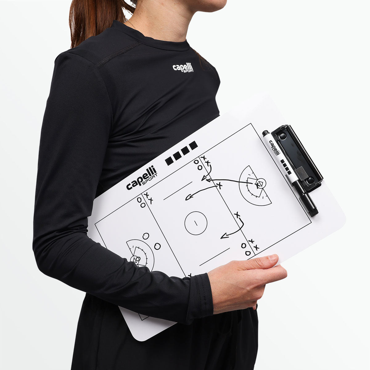 Women's Lacrosse Dry Erase Clipboard Capelli Sport