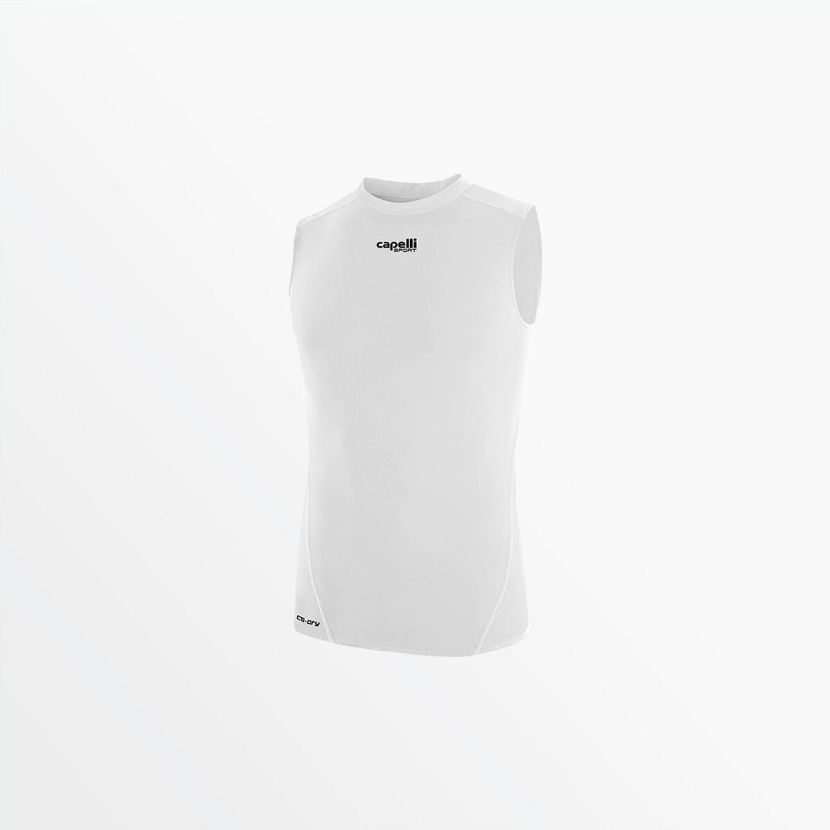Adult Sleeveless Performance Top Capelli Sport S White