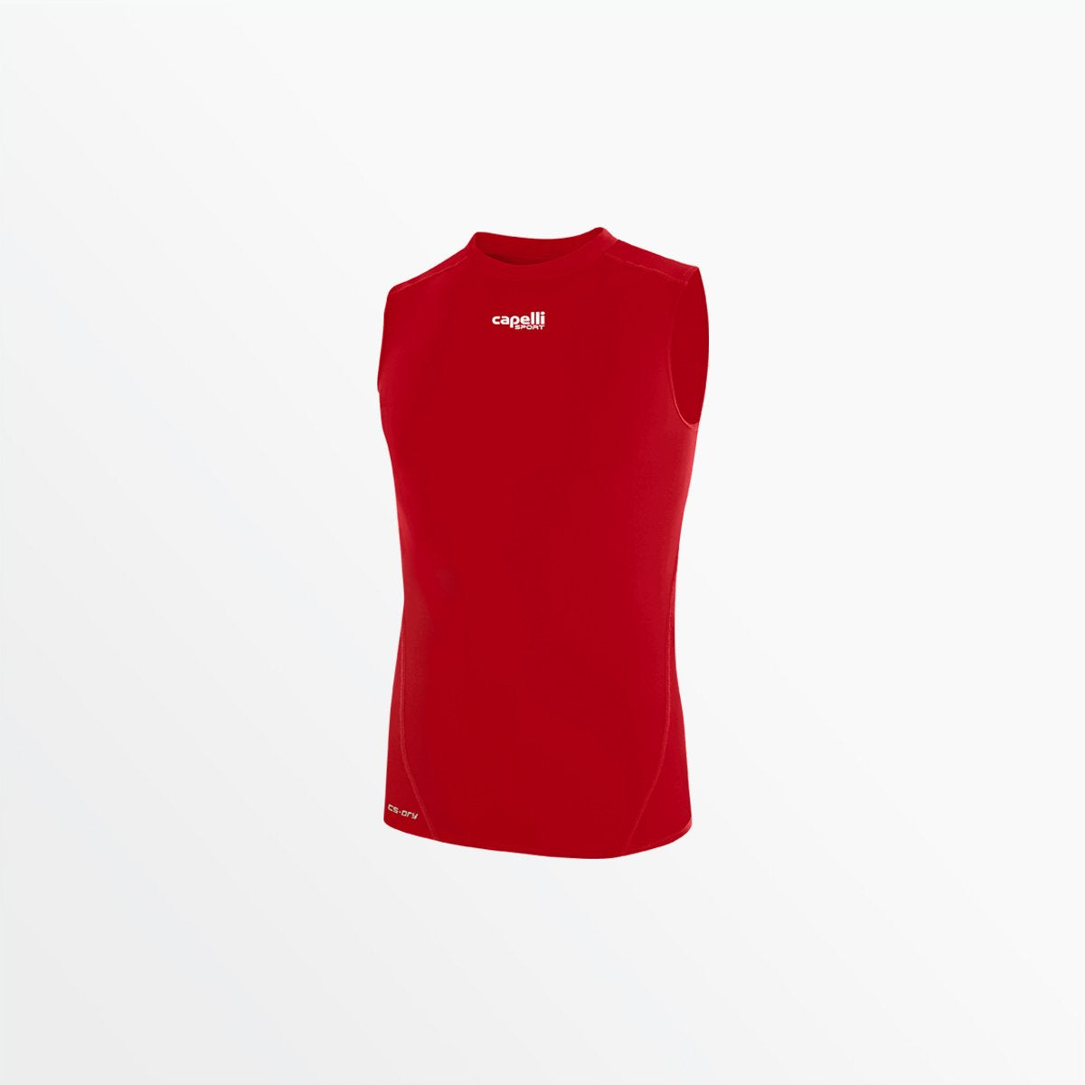 Adult Sleeveless Performance Top Capelli Sport S Red