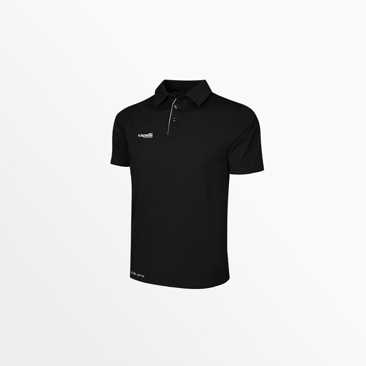 Youth Basics I Poly Polo Capelli Sport S Black
