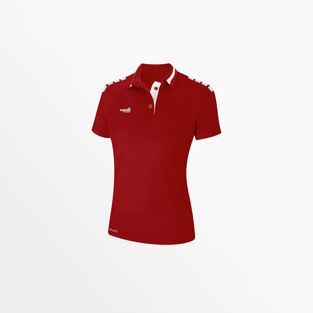 Women's Uptown Poly Polo Capelli Sport XS Red