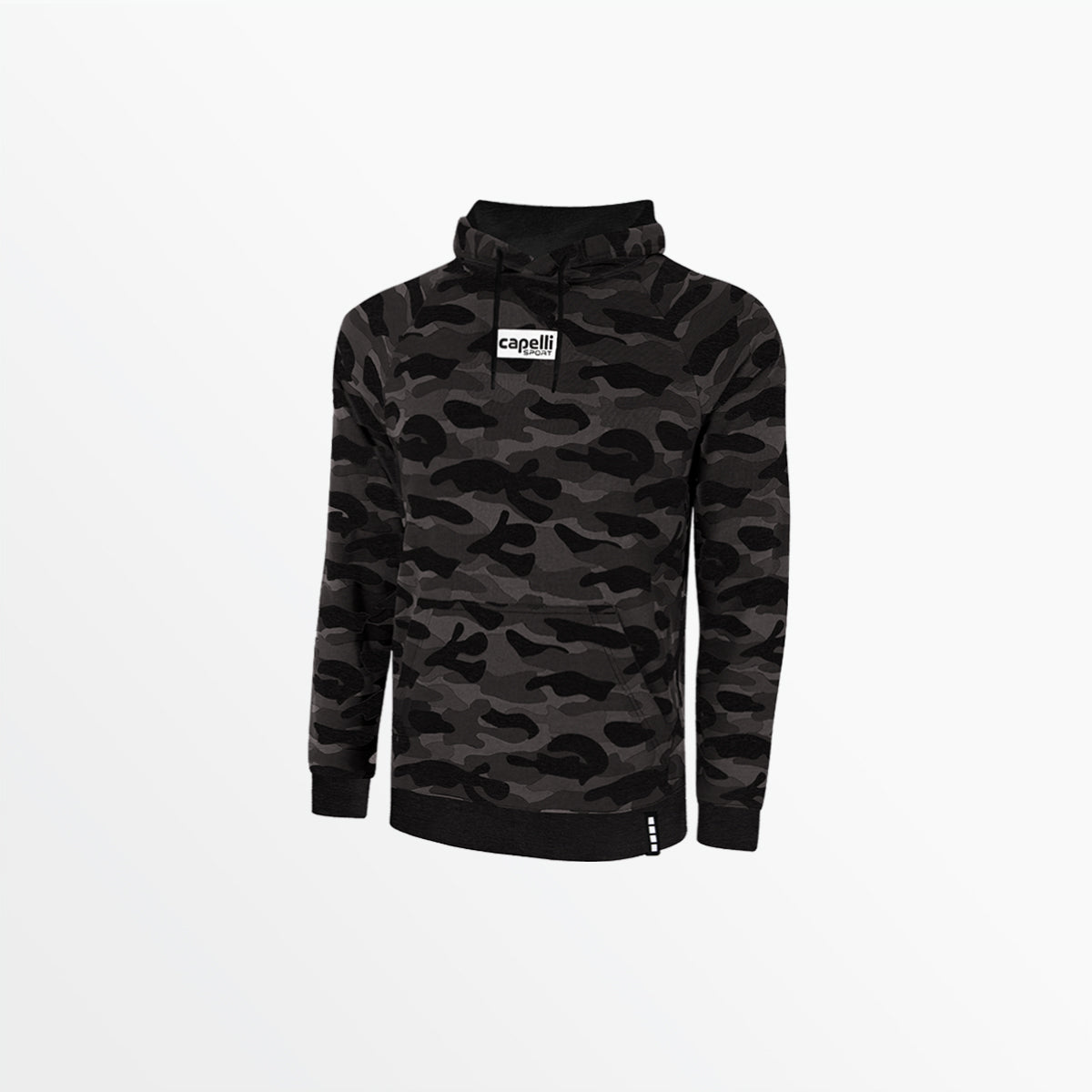 MEN'S FRENCH TERRY CAMO PRINT PULLOVER HOODIE