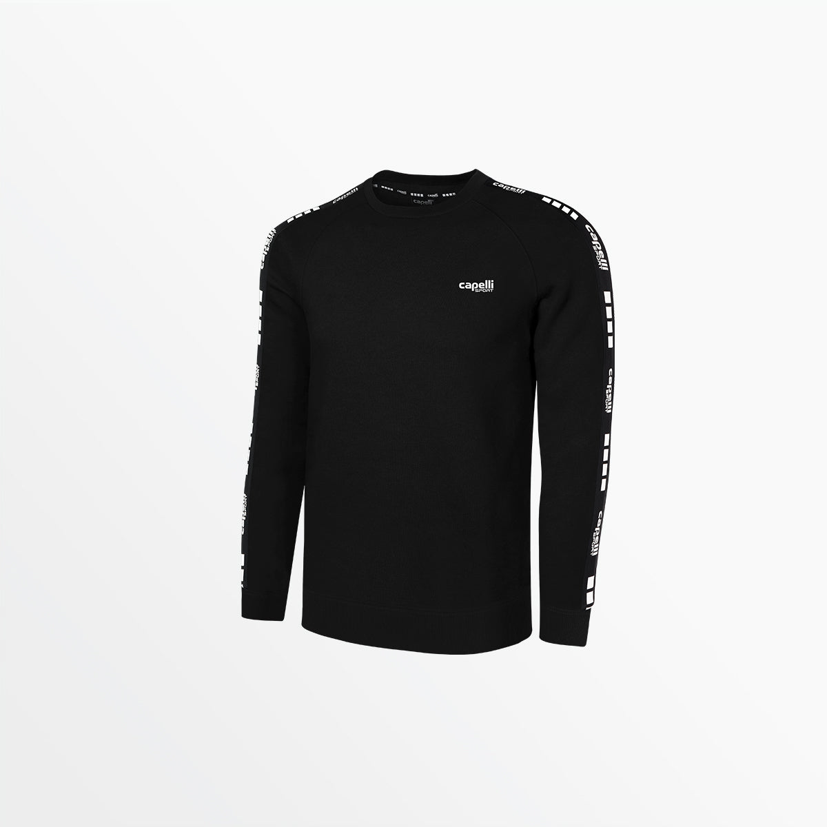 Youth Signature Crew Neck Sweatshirt Capelli Sport M Black