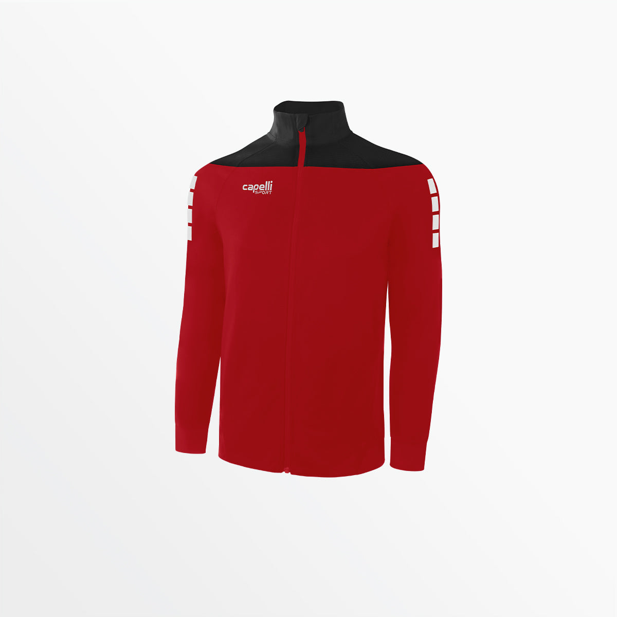 Men's Tribeca Training Jacket Capelli Sport S Red Black