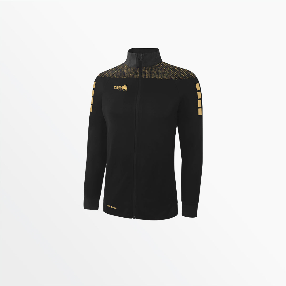 Women's Tribeca Training Jacket Capelli Sport L Black Gold