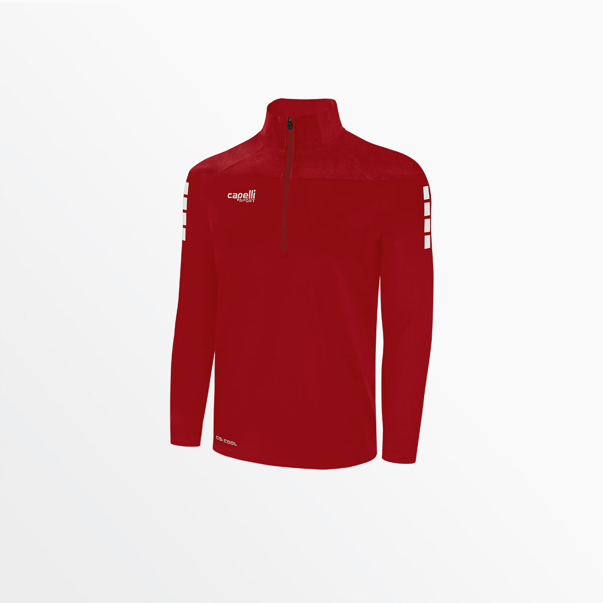 Youth Tribeca 1/4 Zip Training Jacket Capelli Sport XXS Red