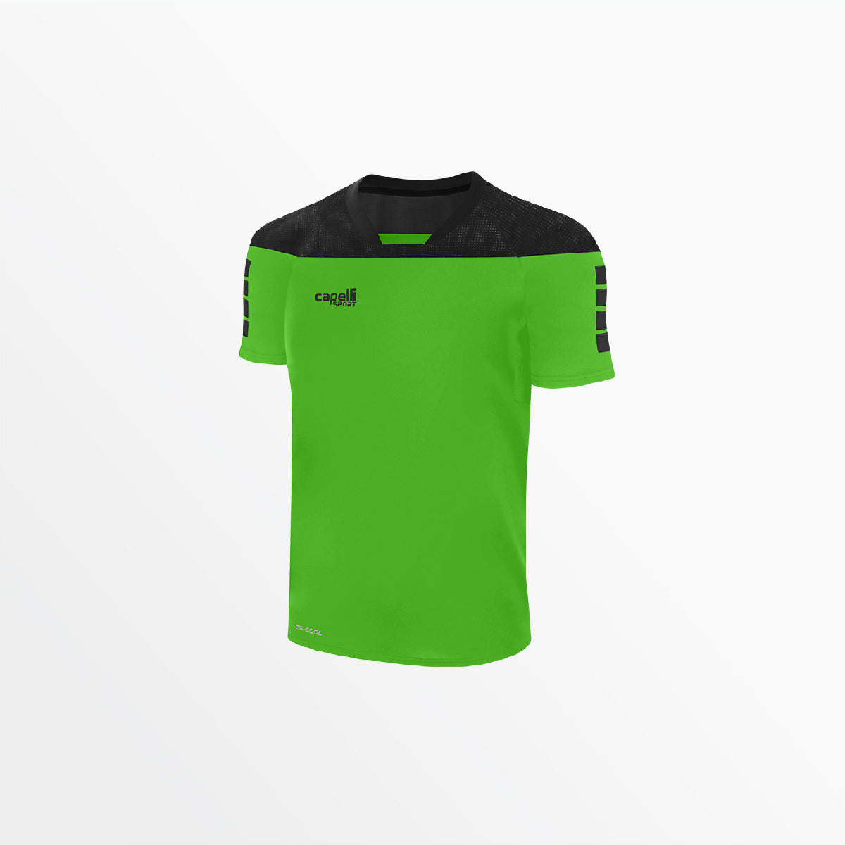 Youth Tribeca Short Sleeve Training Top Capelli Sport XXS Power Green Black