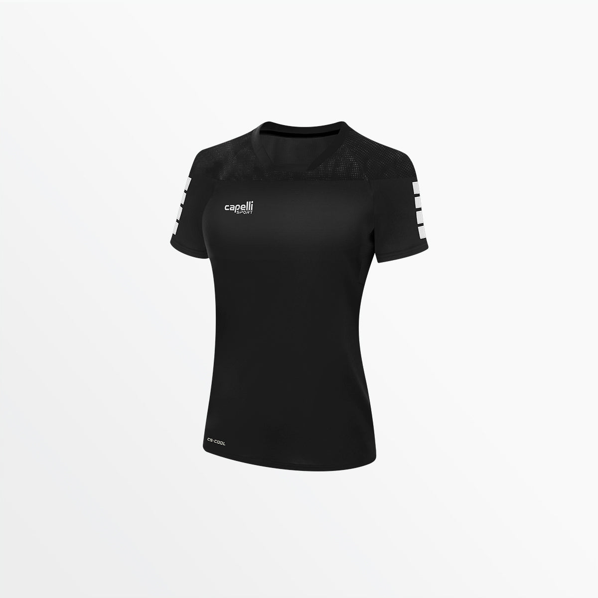 Women's Tribeca Short Sleeve Training Top Capelli Sport XS Black