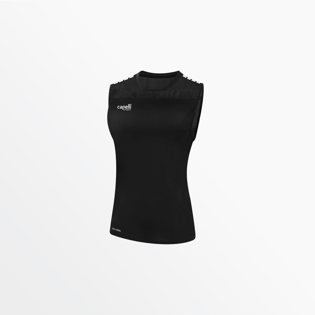 Women's Tribeca Sleeveless Training Top Capelli Sport XS Black