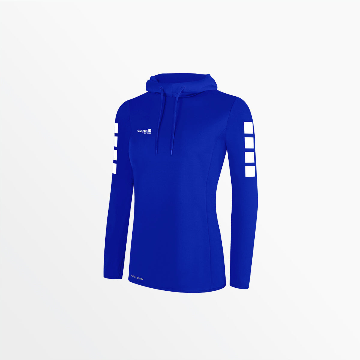 Women's Basics I Hooded Training Top Capelli Sport XS Royal Blue