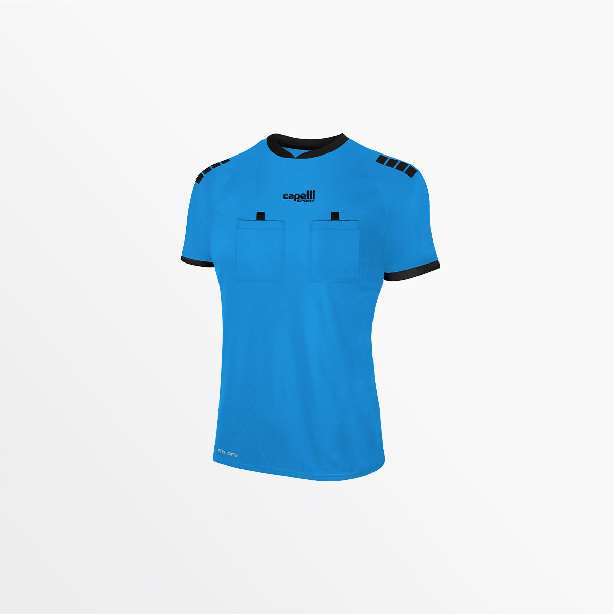 Women's Basics Referee Short Sleeve Jersey Capelli Sport L Referee Blue