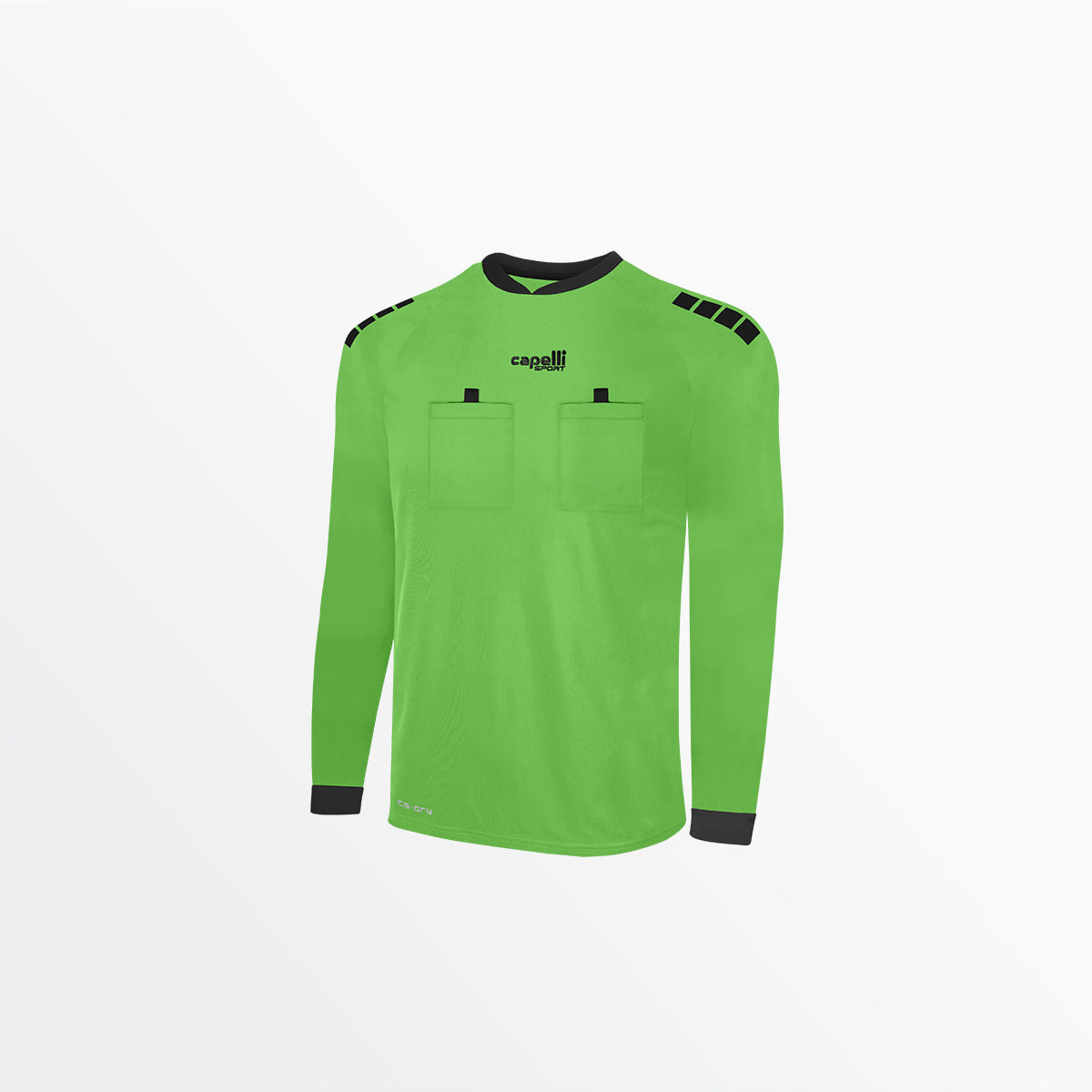 Adult Basics Referee Long Sleeve Jersey Capelli Sport XS Referee Green