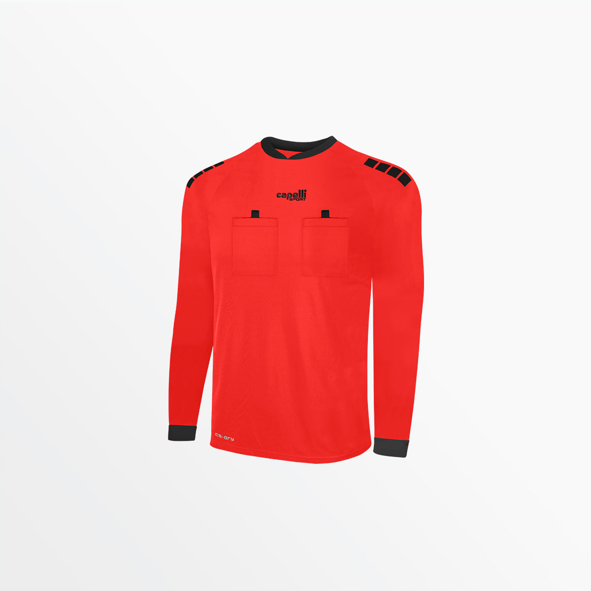Adult Basics Referee Long Sleeve Jersey Capelli Sport XS Referee Red