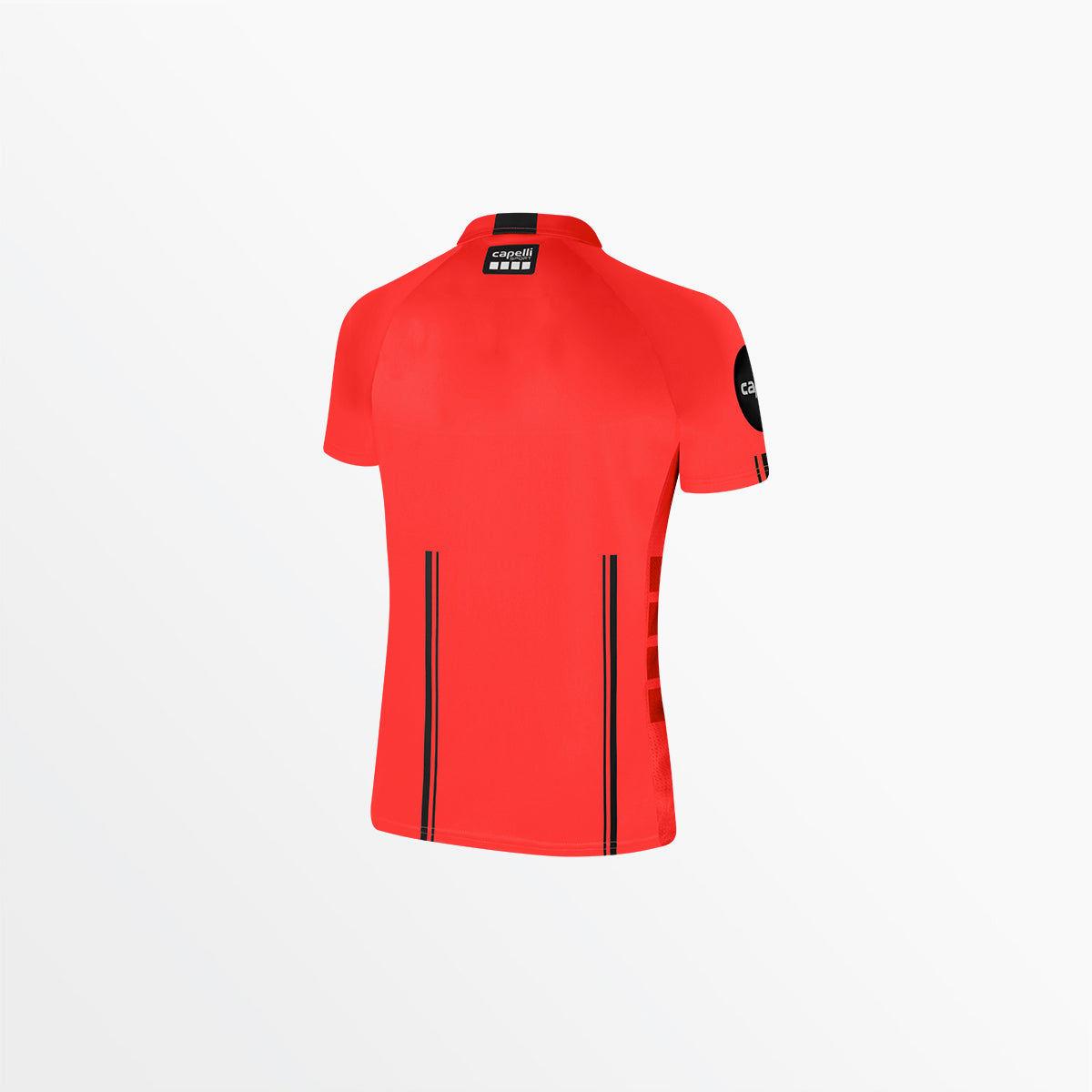 Women's Official Referee 1/4 Zip Short Sleeve Jersey Capelli Sport