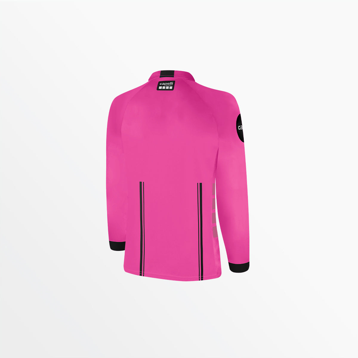 Women's Official Referee 1/4 Zip Long Sleeve Jersey Capelli Sport