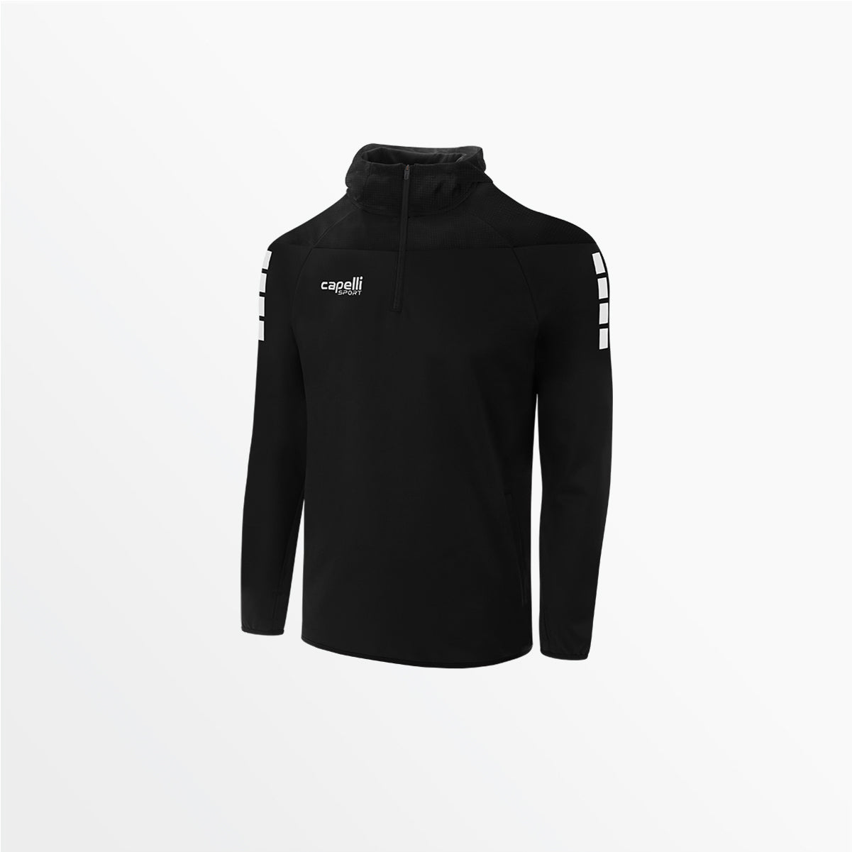 Youth Tribeca 1/4 Zip Therma Fleece Hoodie Capelli Sport XXS