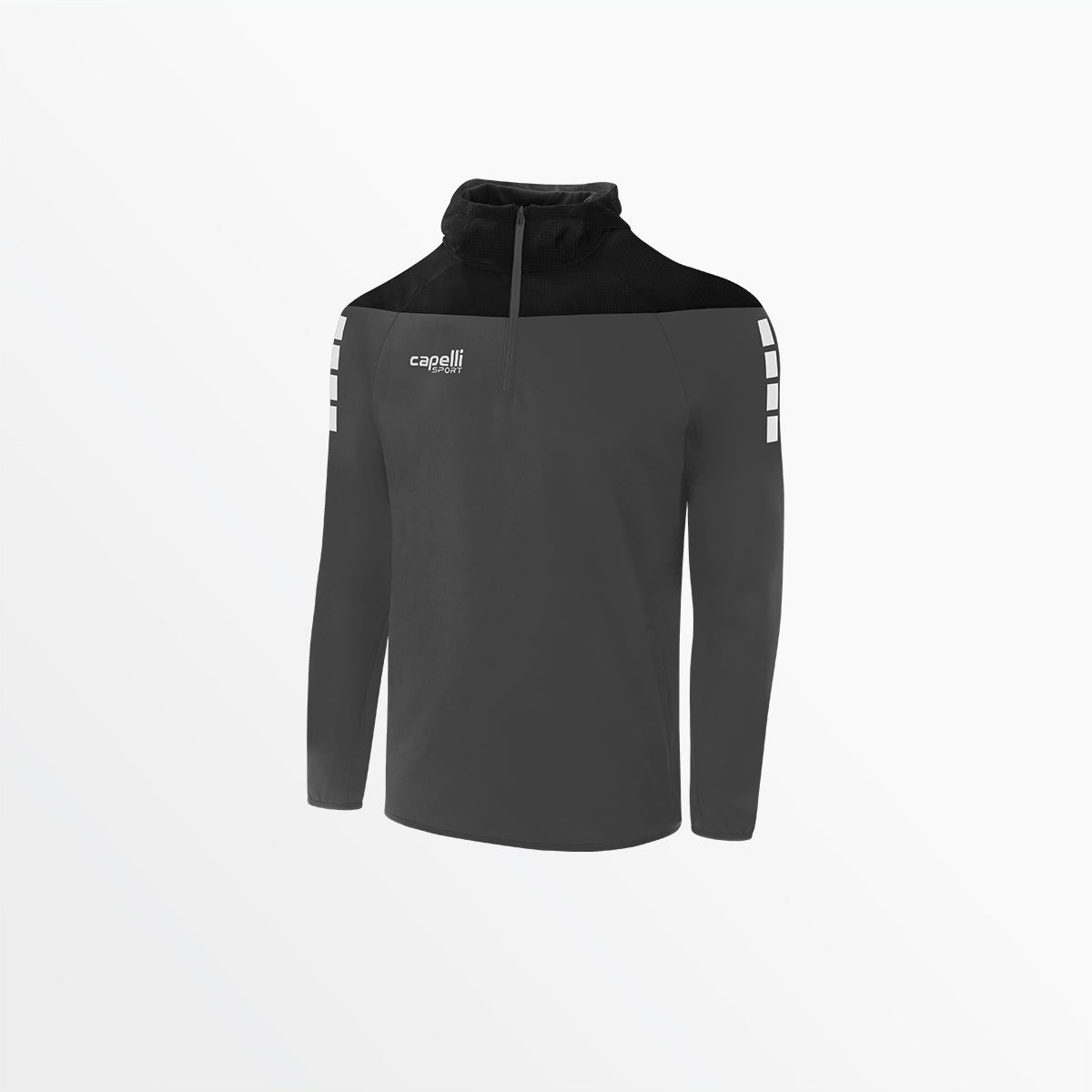 Men's Tribeca 1/4 Zip Therma Fleece Hoodie Capelli Sport S