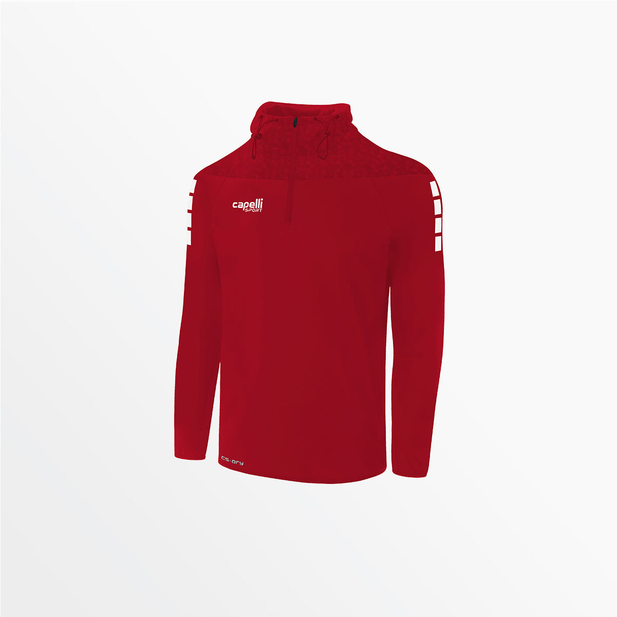 Youth Tribeca 1/4 Zip Therma Fleece Hoodie Capelli Sport XXS