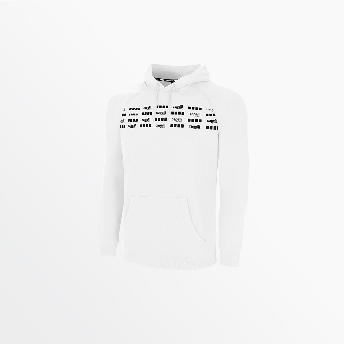 Adult Signature Graphic Hoodie Capelli Sport L White