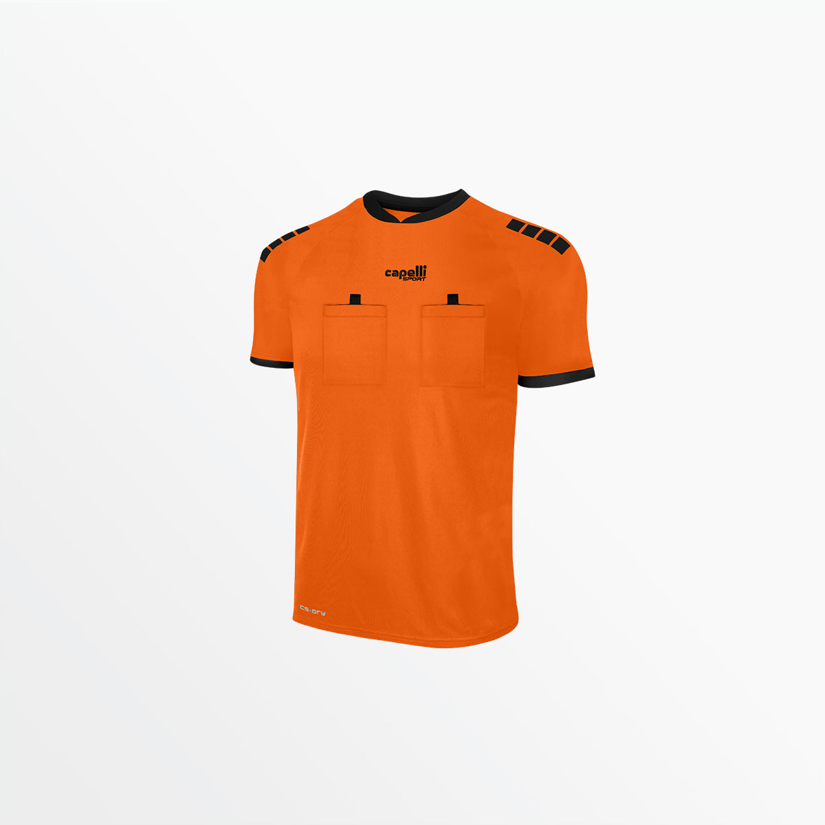 Adult Basics Referee Short Sleeve Jersey Capelli Sport XS Team Orange