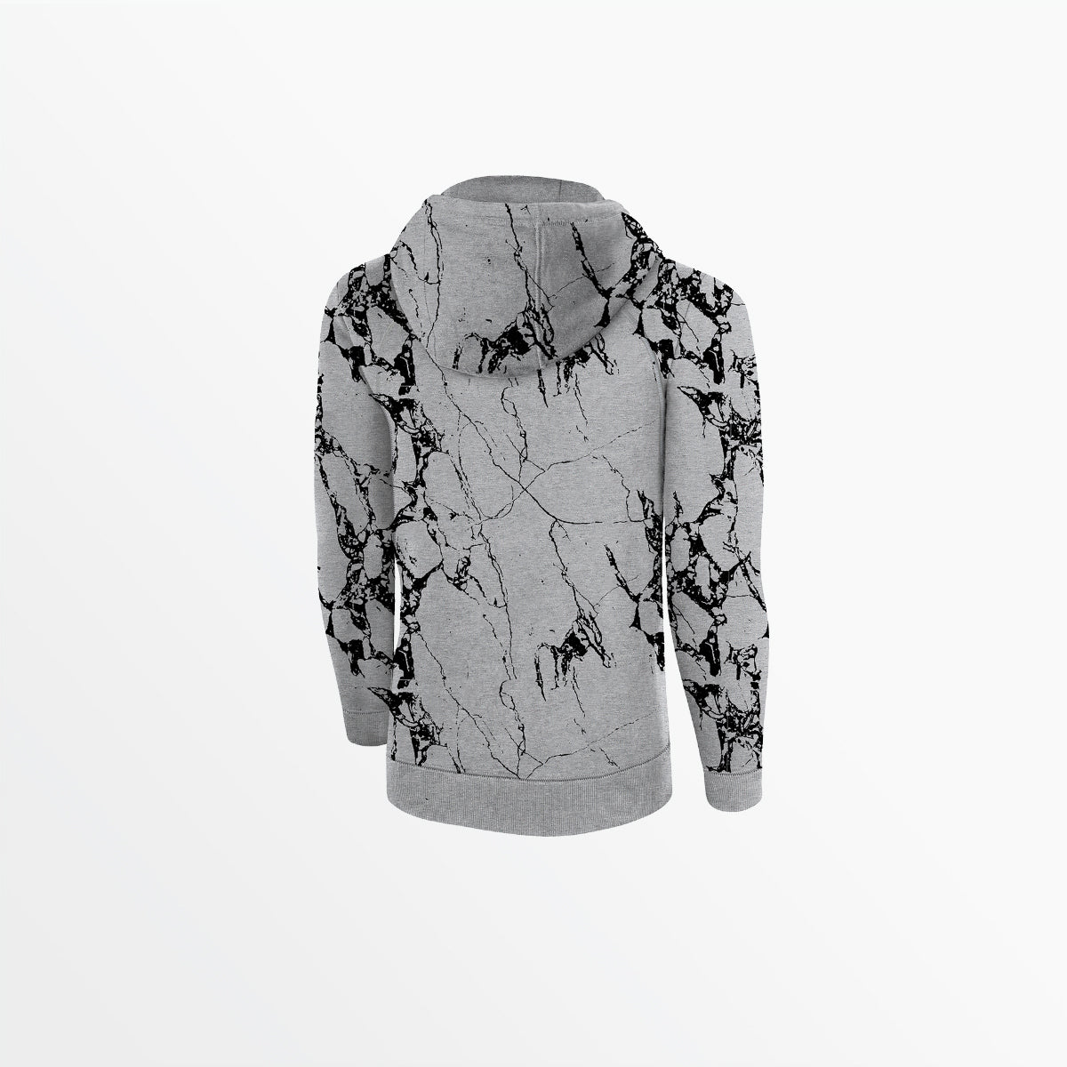 Men's Marble French Terry Pullover Hoodie Capelli Sport