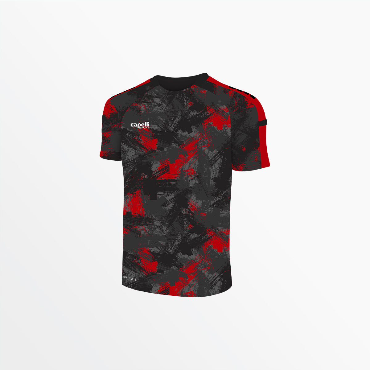 Youth Pitch II Camo Strokes Jersey Capelli Sport XXS Red
