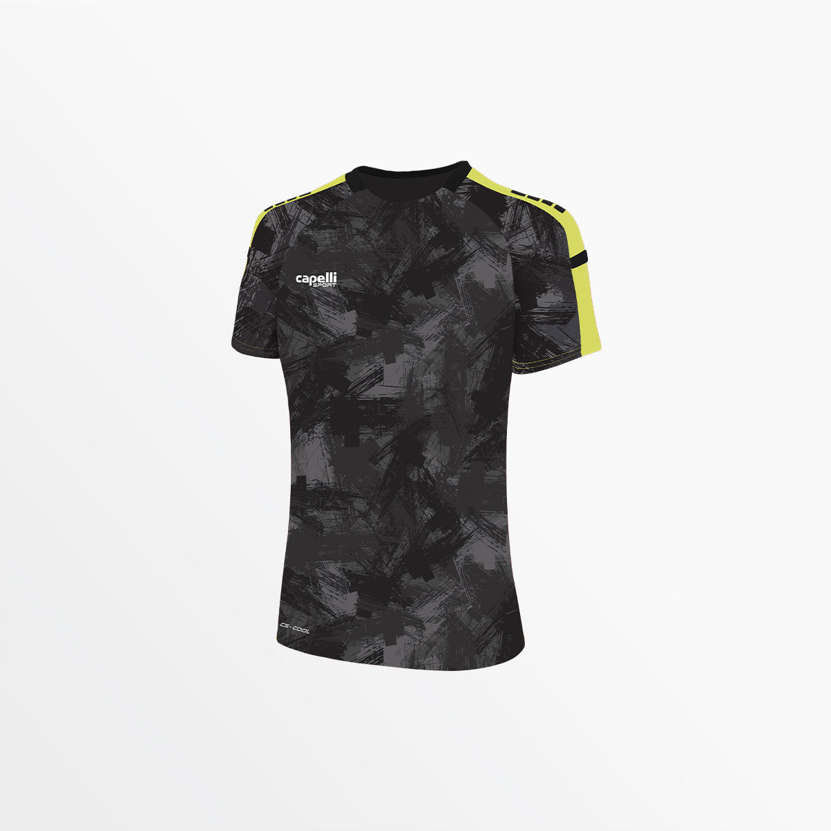 Women's Pitch II Camo Strokes Jersey Capelli Sport XS Neon Lime