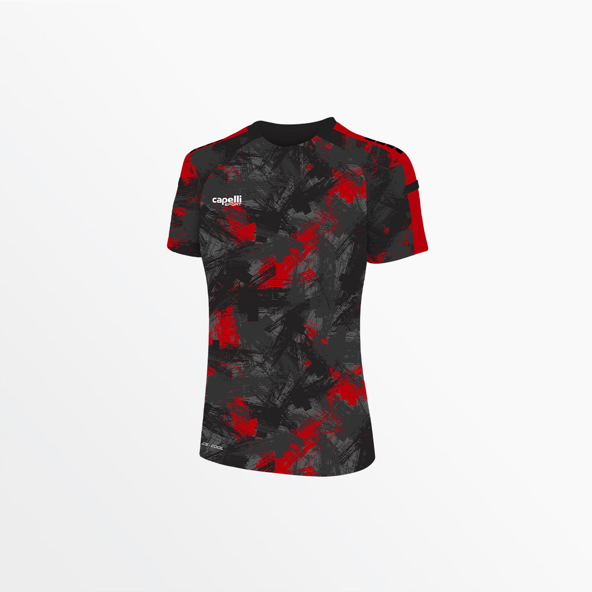 Women's Pitch II Camo Strokes Jersey Capelli Sport XS Red