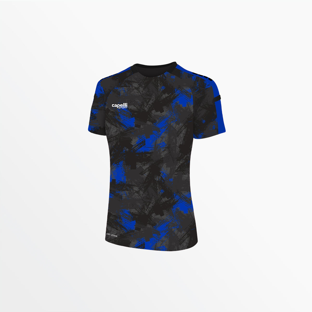 Women's Pitch II Camo Strokes Jersey Capelli Sport XS Royal Blue