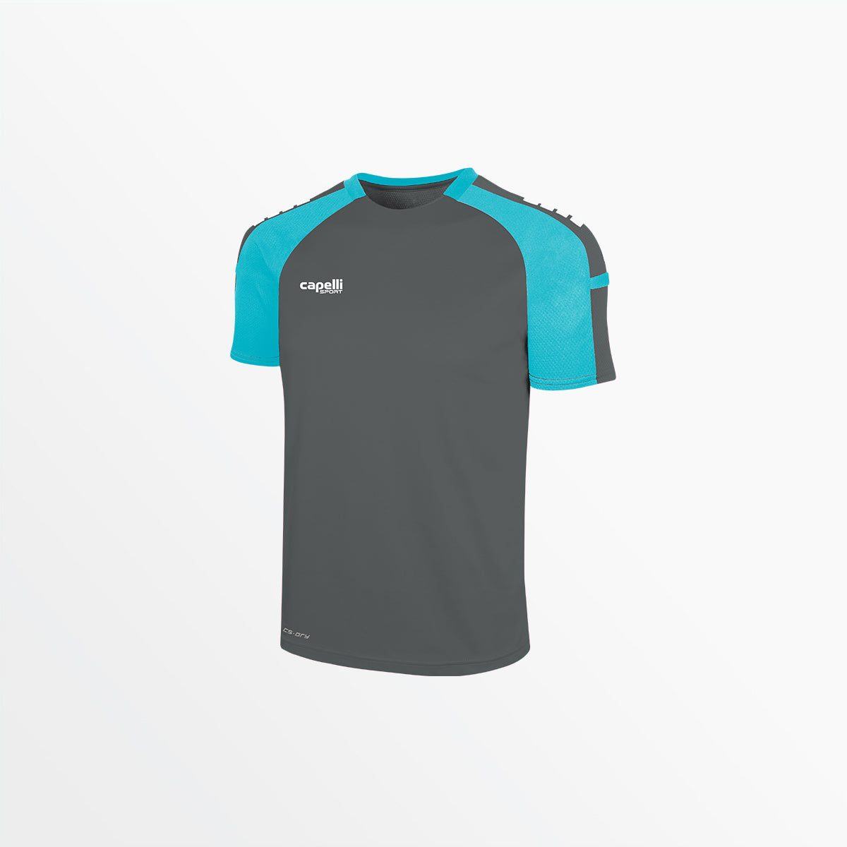 Youth Pitch II Jersey Capelli Sport Medium Grey Turquoise XXS