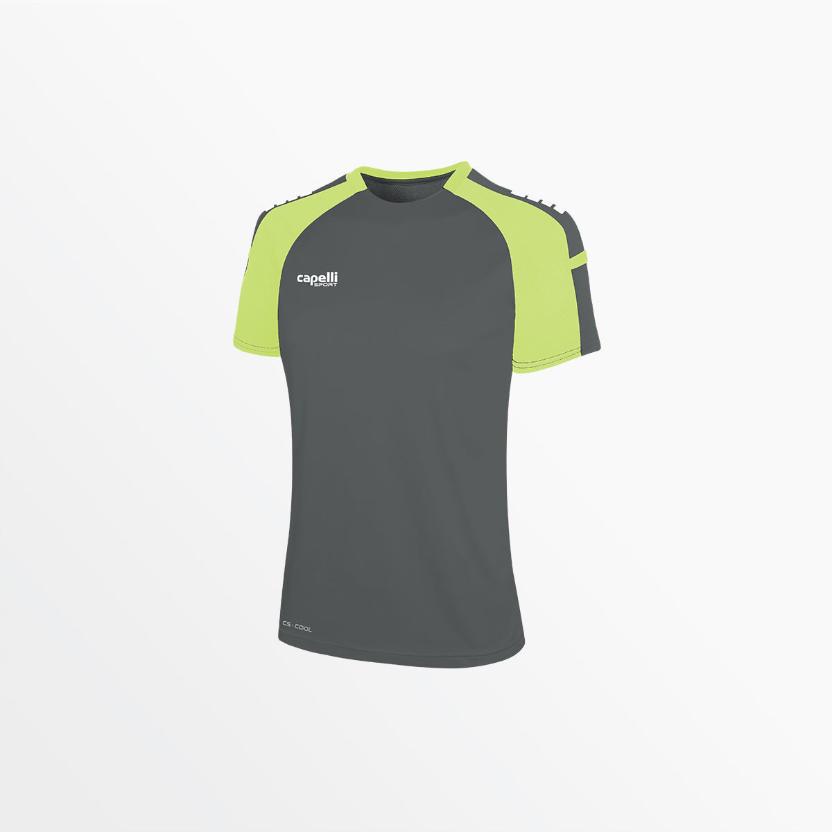 Women's Pitch II Jersey Capelli Sport XS Medium Grey Lime
