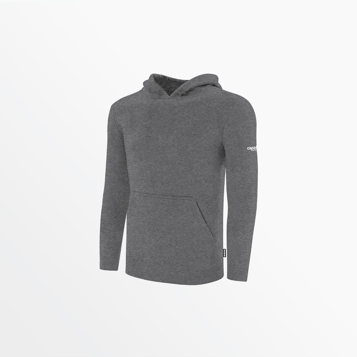 Youth Basics Fleece Pullover Hoodie With Sleeve Logo Capelli Sport XXS