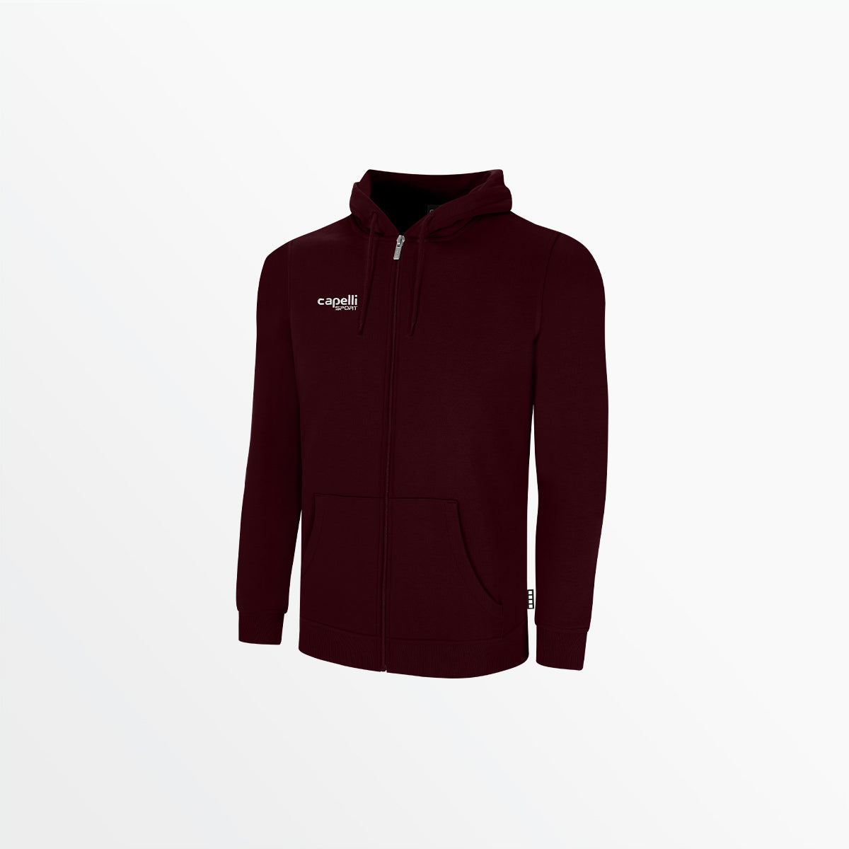 Men Basics Fleece Zip Up Hoodie Capelli Sport S