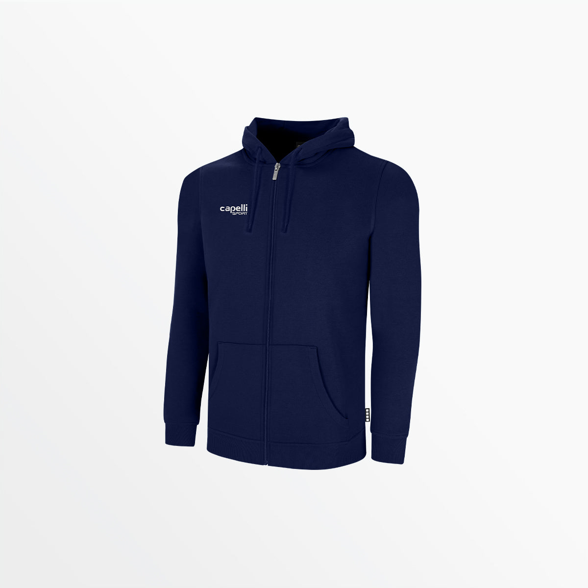 Men Basics Fleece Zip Up Hoodie Capelli Sport S