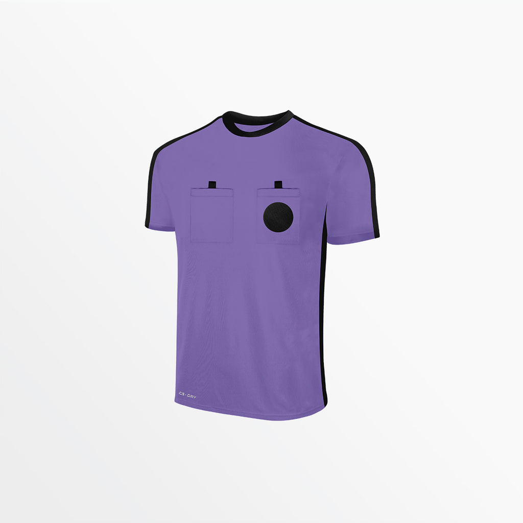 canterbury ラガーシャツ M 紫 REFEREE AGA-