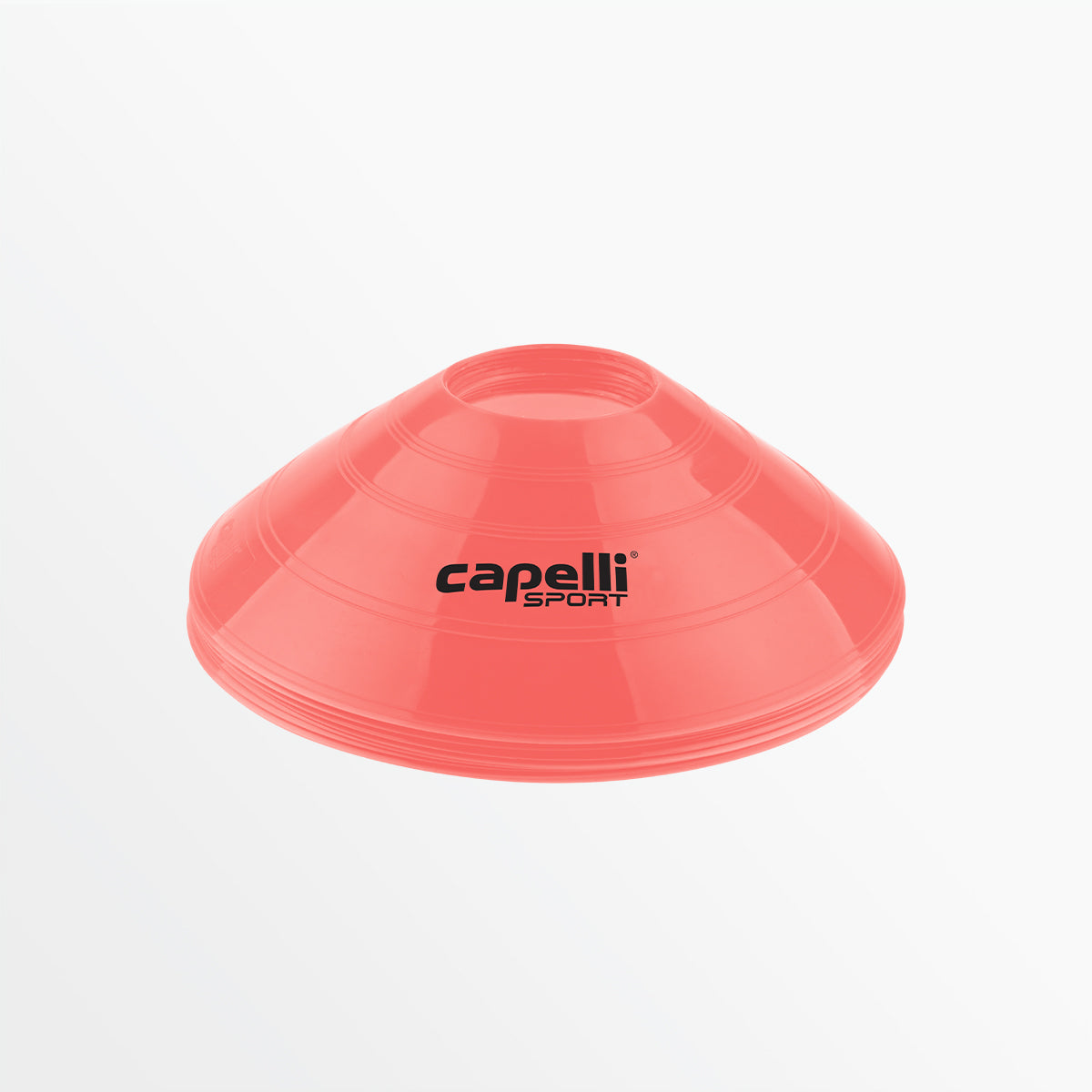 Training Cones With Carry Strap Capelli Sport Neon Coral