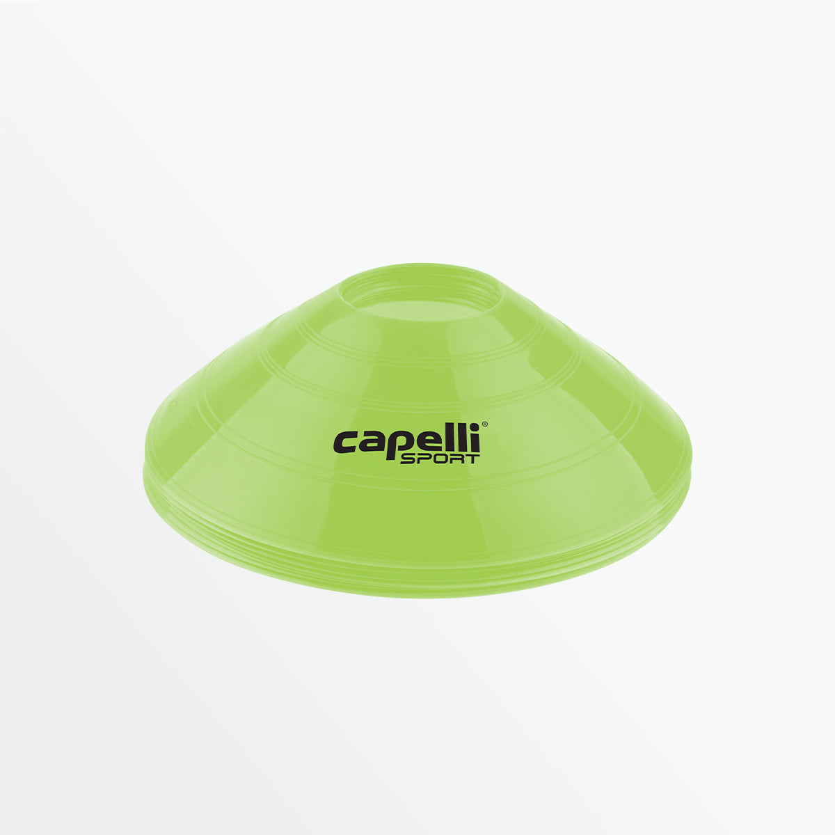 Training Cones With Carry Strap Capelli Sport Neon Green