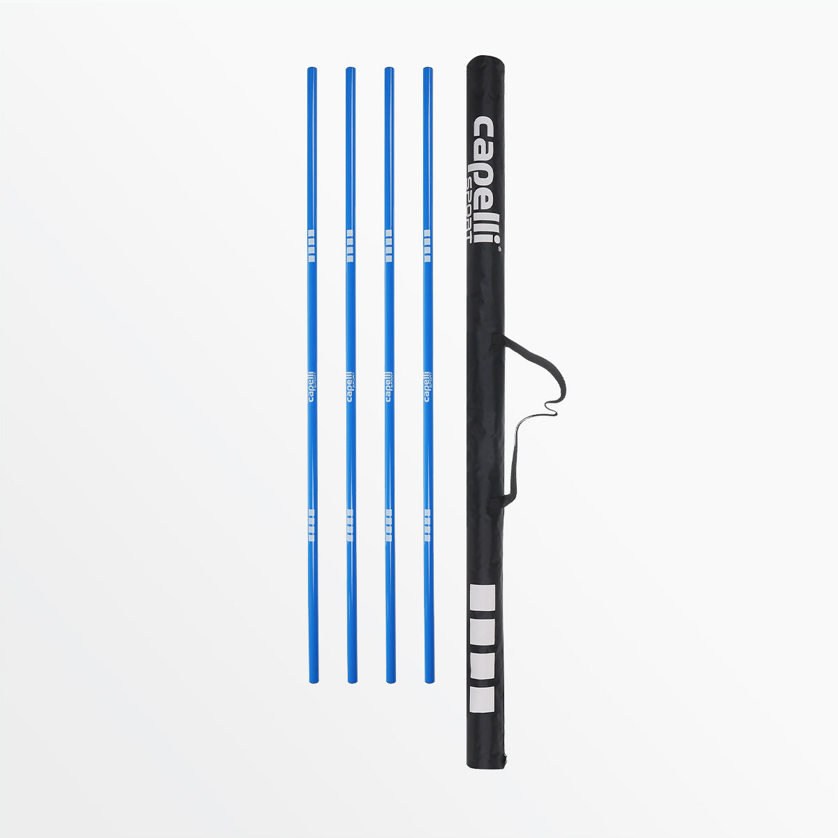 CS Corner Flag Poles - 4 Piece Set Without Base Capelli Sport One Size