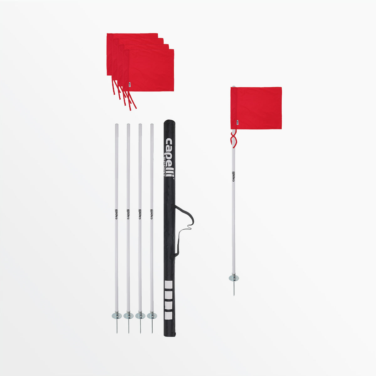Official Corner Flag Poles Capelli Sport On Size