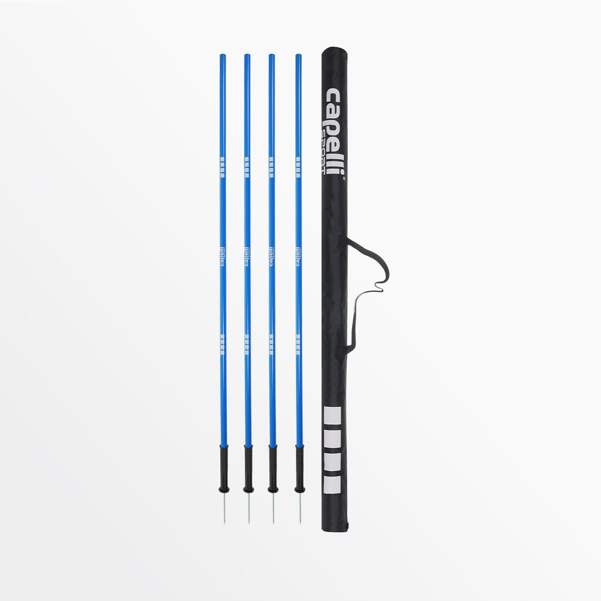 CS Corner Flag Pole With Spring Spike Capelli Sport One Size