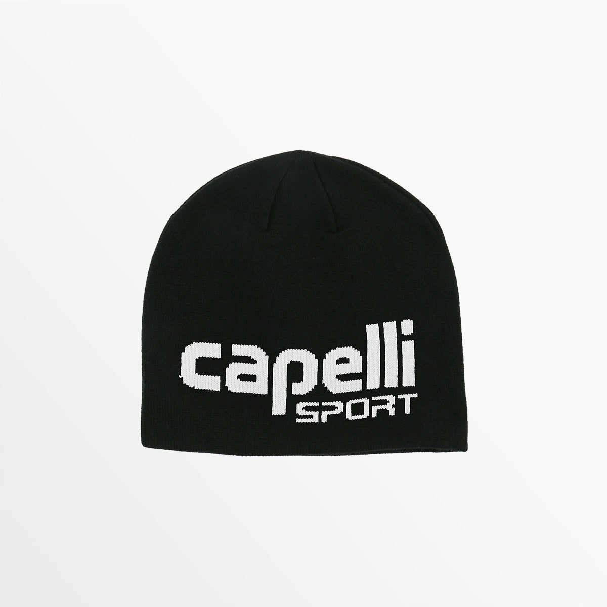 Youth Logo Knit Beanie Capelli Sport One Size Black