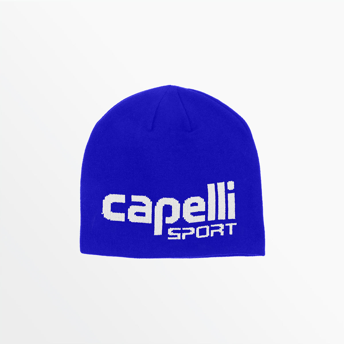 Youth Logo Knit Beanie Capelli Sport One Size Royal Blue