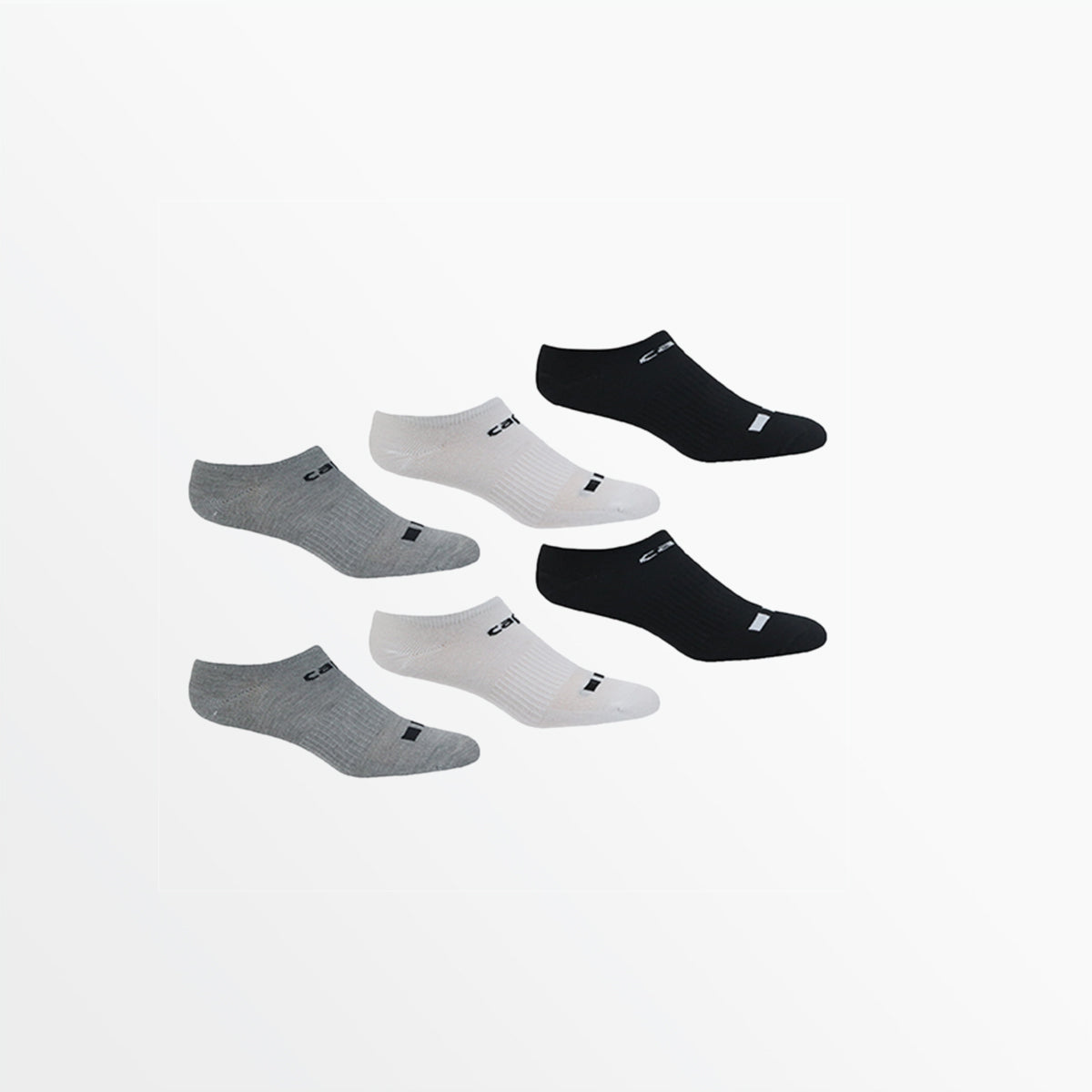Basics CS-COOL Lightweight No Show Socks Capelli Sport XS